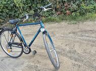 Grajewo ogłoszenia: Sprzedam Rower trekkingowy Chellenger (Niemiecki-niebiesko szary)... - zdjęcie