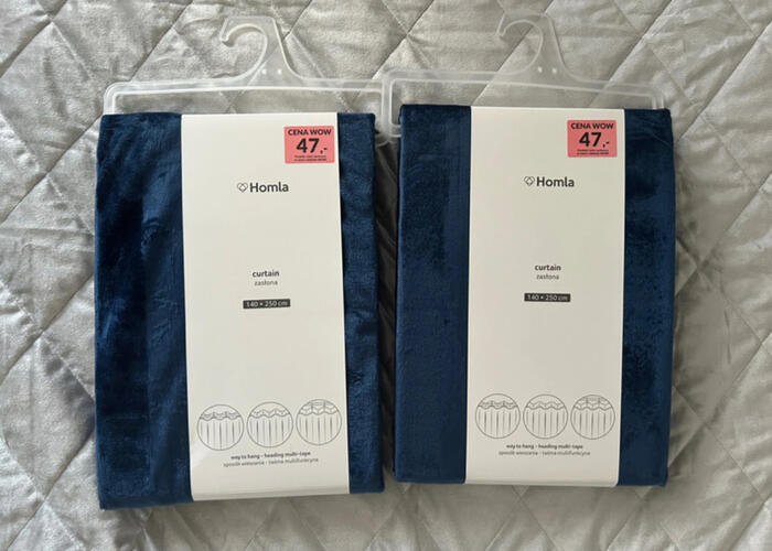 Grajewo ogłoszenia: Sprzedam komplet nowych zasłon. Odpisuję na wiadomości